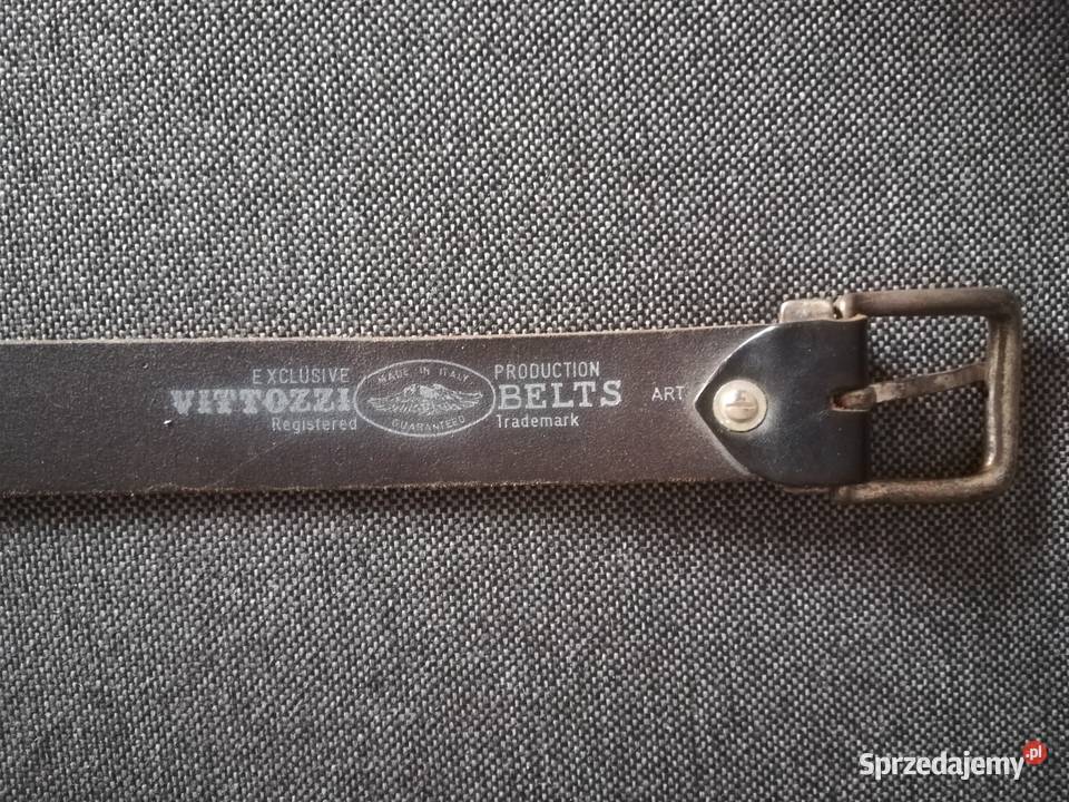 Sprzedam włoski pas marki Vittozzi Belts Biłgoraj