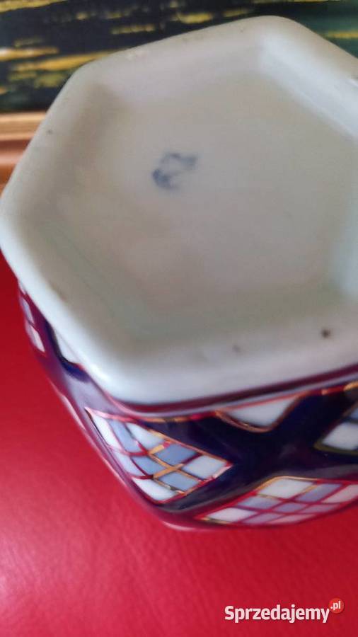 cukiernica staruszka porcelana Łomonosow Porcelana i szkło mazowieckie Warszawa sprzedam