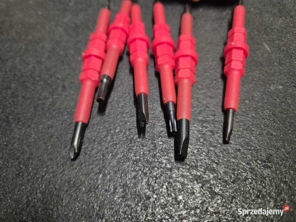 7 w 1 zestaw śrubokrętów elektryka 12 końcówek śląskie Ruda Śląska sprzedam