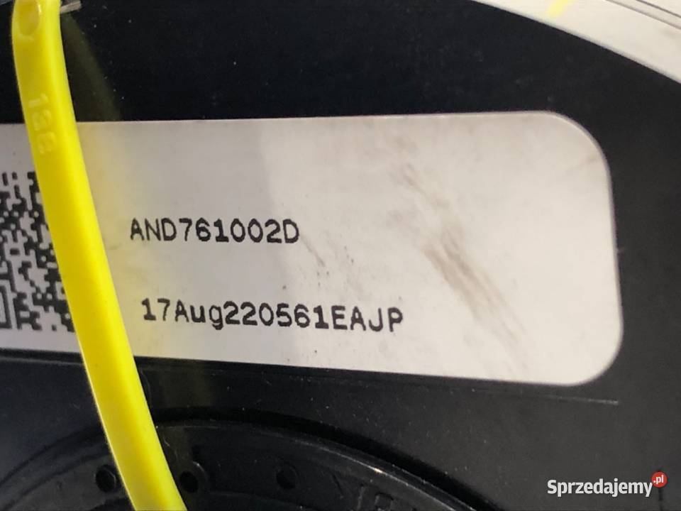 TAŚMA AIRBAG JAGUAR XF II FK7214A664CA Kombi Poduszki powietrzne Wyposażenie wnętrza