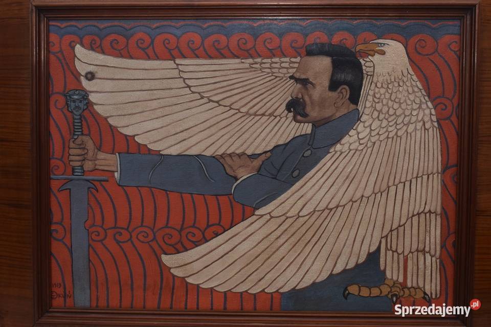 Portret Marszałek Józef Piłsudski 1919 Polski