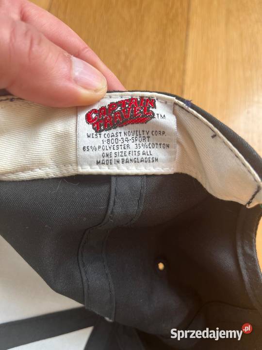 Czapka z daszkiem Chicago snapback haft Nakrycia głowy