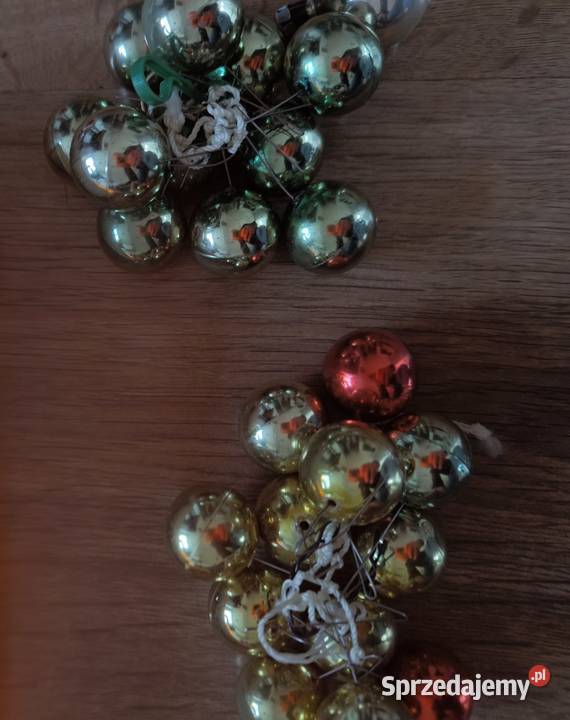 stare bombki szklane Boże Narodzenie Radomsko