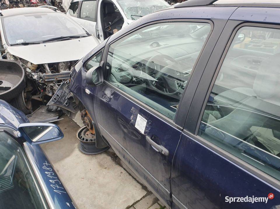 DRZWI LEWE PRZÓD FORD GALAXY STATE BLUE METALLIC Lipno