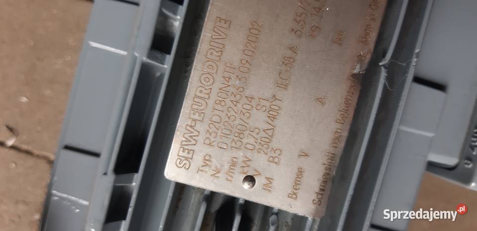 Motoreduktor 075 kW304 obr Leszno