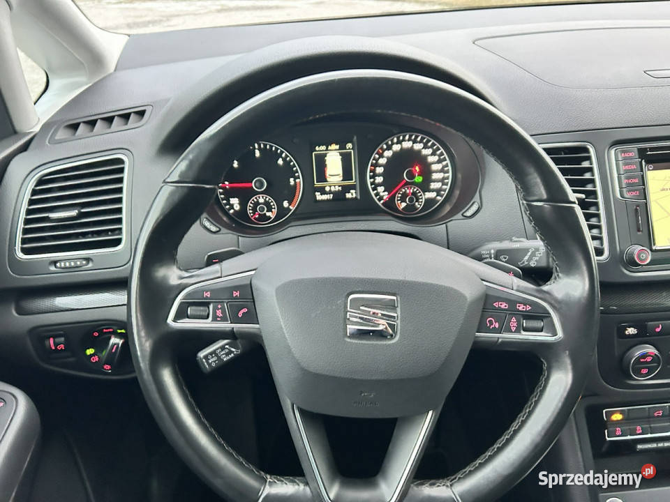 Seat Alhambra 104 II 2010 biały Nowe Iganie
