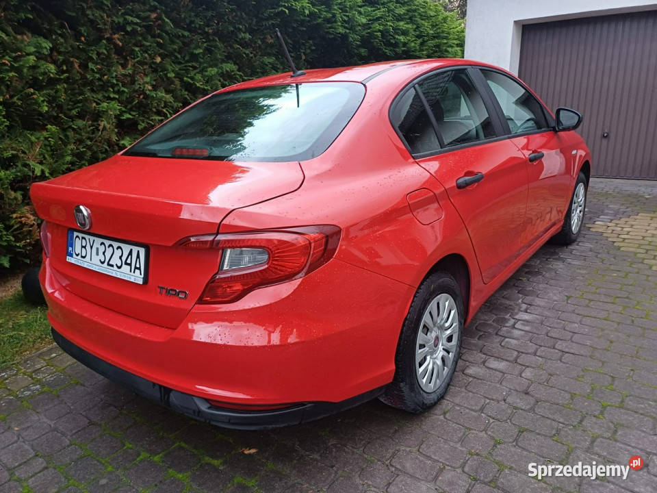 Fiat Tipo zadbany krajowy LPG faktura VAT II centralny zamek