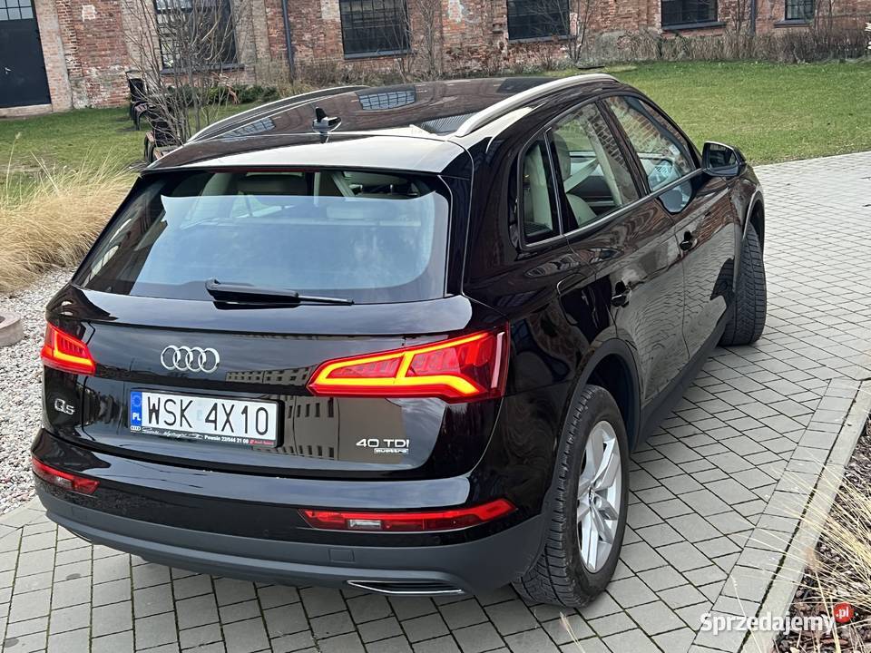Audi Q5 z 2020r 20 TDI moc 190 salon Polska skórzana tapicerka