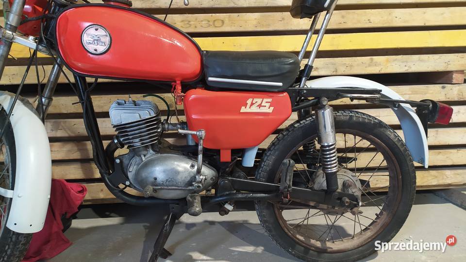 WSK 125 BĄK Dudek Sport Lelek pomarańczowy