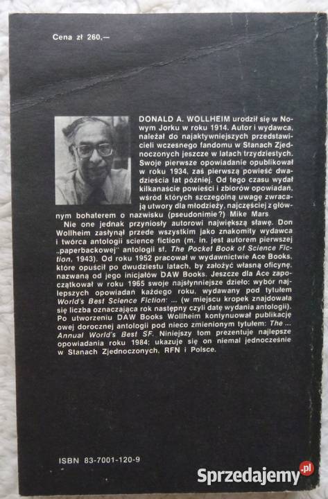 Don Wollheim proponuje 1985 Najlepsze