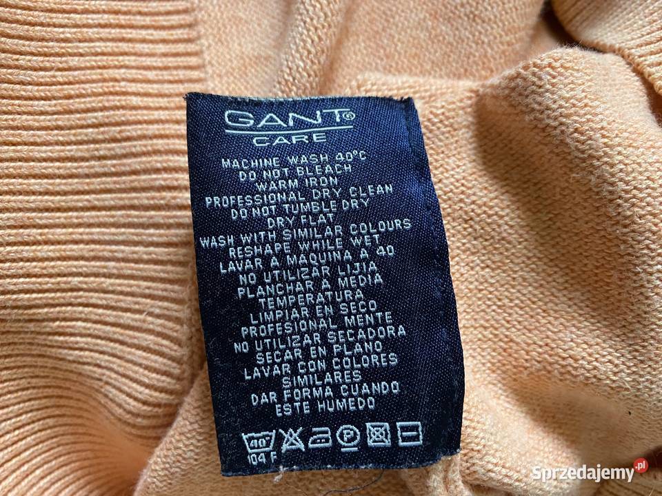 Elegancki sweter męski GANT M OKAZJA Zamość sprzedam