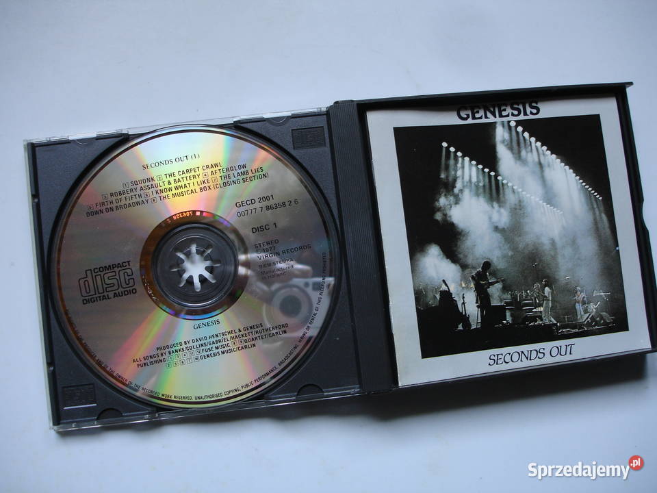 GENESIS Seconds Out 2xCD Zielona Góra