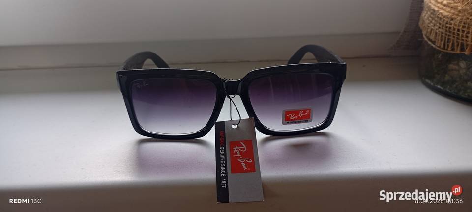 Stylowe Okulary przeciwsłoneczne Ray ban Uniseks Wałdowo Szlacheckie sprzedam