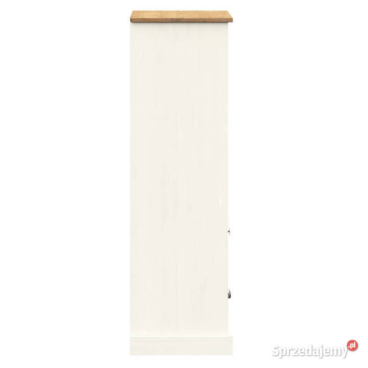 Szafka na książki VIGO biała 60x35x1145 drewno Warszawa sprzedam