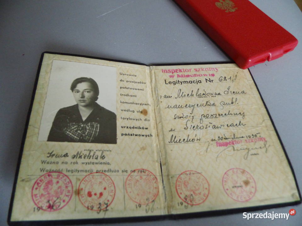 Okres międzywojenny Inspektor szkolny