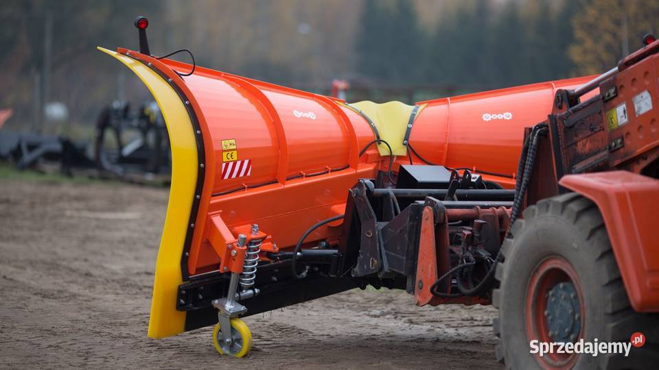 Pług do śniegu wzmocniony prosty strzałkowy śląskie Częstochowa