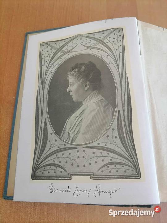 Stara Książka Domowa Lekarka 1921 dolnośląskie sprzedam