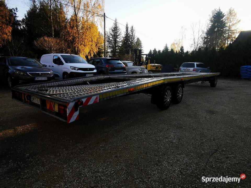 Laweta WIDPOL obrotnica na dwa auta Do samochodów osobowych Koziegłowy