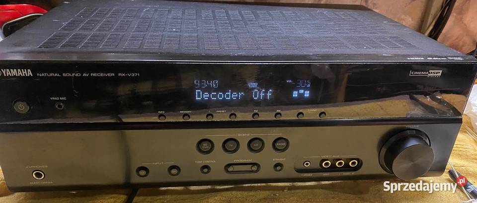 YAMAHA RXV371 AMPLITUNER 51 DTS HDMI Gliwice sprzedam