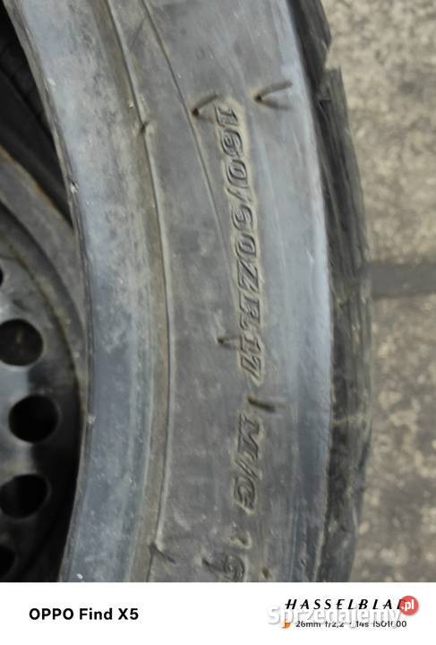 Opona motocyklowa tyl Dunlop 16060R17 Kielce