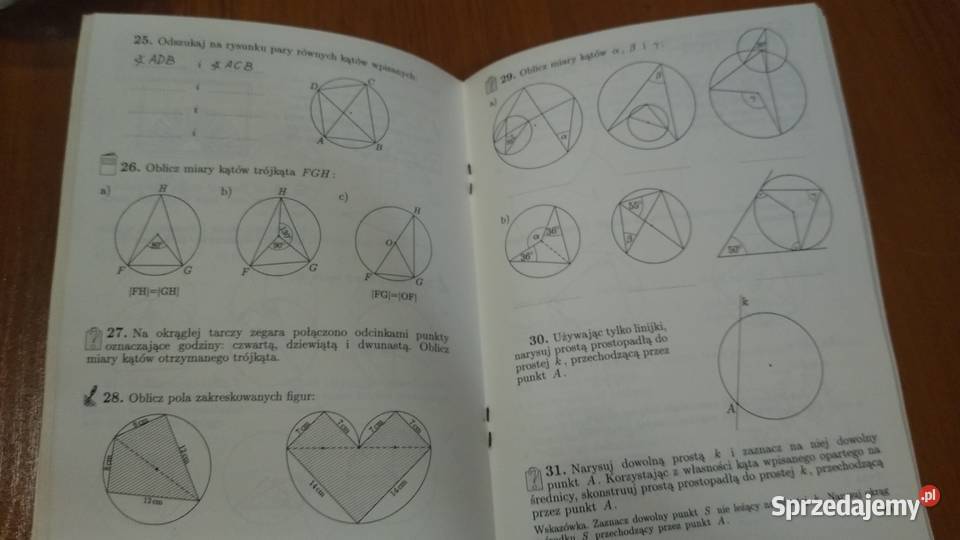 Matematyka 6 geometria zeszyt ćwiczeń z plusem sprzedam