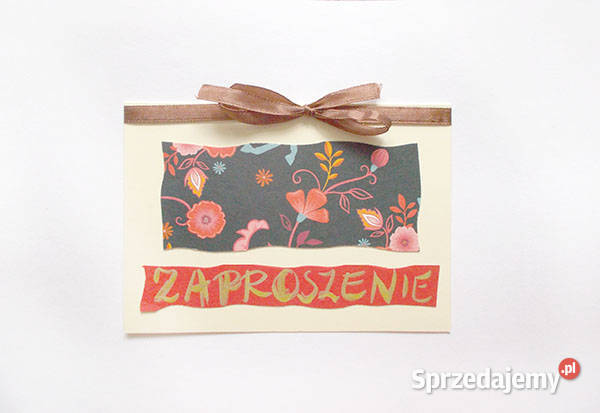 ogólne zaproszenia na rózne okazje boho Pozostałe Kielce sprzedam