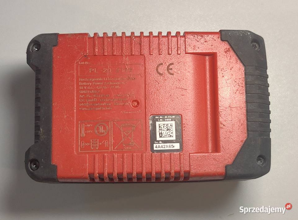 Akumulator 4 Ah einhell nowy 2019 DPD łódzkie Inczew sprzedam