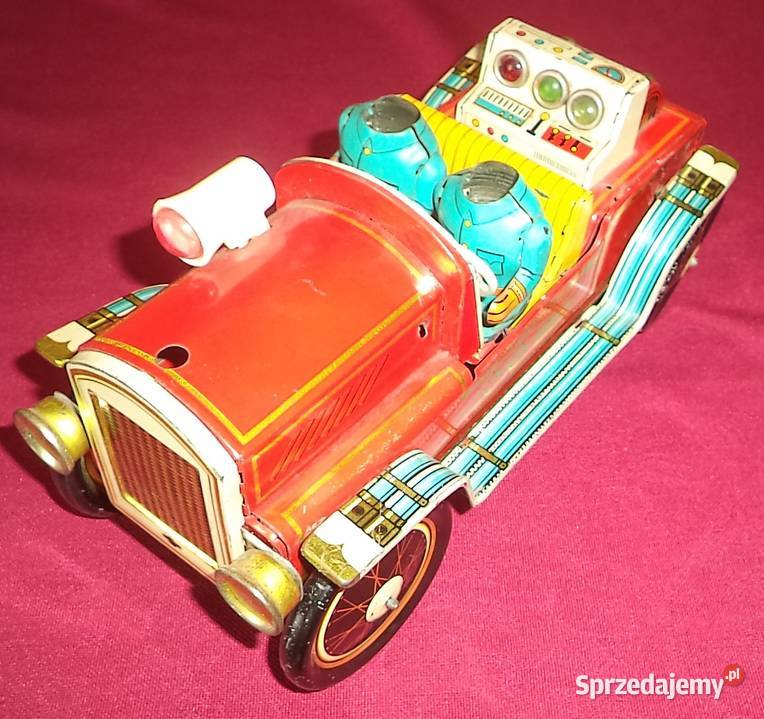 Straż Pożarna zabawka na baterie 409 ME 699 Made Piekary Śląskie