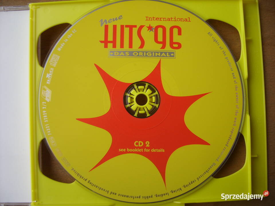 SKLADANKA CD INTERNSCIONATIONALE HITS 2 2 CD 2 płyty Płyty i kasety Wołów