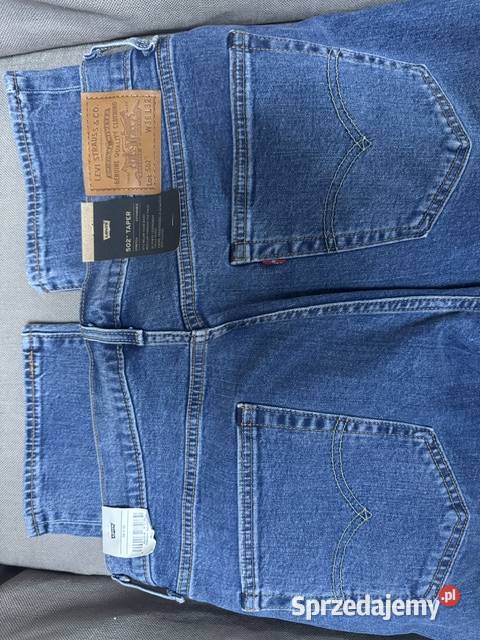 Levis premium jeans 502 Taper bawełna elastan śląskie Dąbie sprzedam