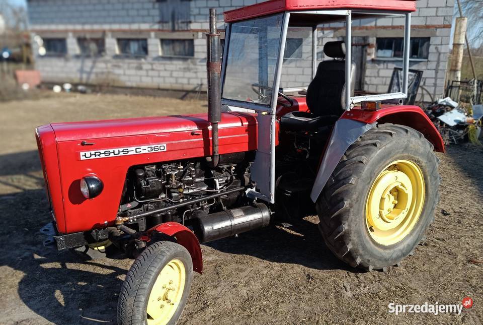 Ciągnik c 360 zarejestrowany Ursus Rybno