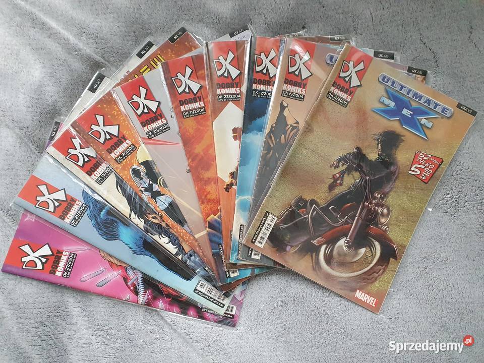 XMen zestaw 10 komiksów wyd Komiks kredowy papier