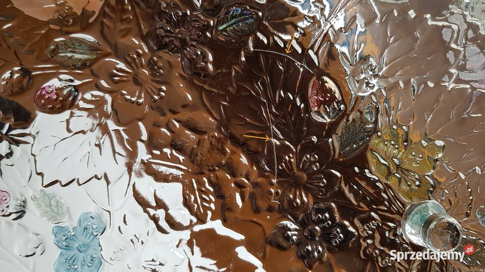 Patera Poziomki Strawberry na nóżkach kolorowe Dąbrowa Górnicza