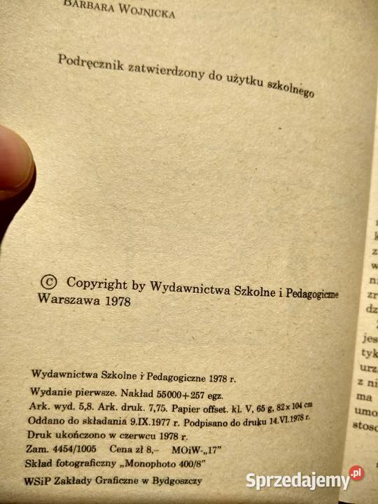 Wychowanie techniczne zagadnienia Energetyki Warszawa