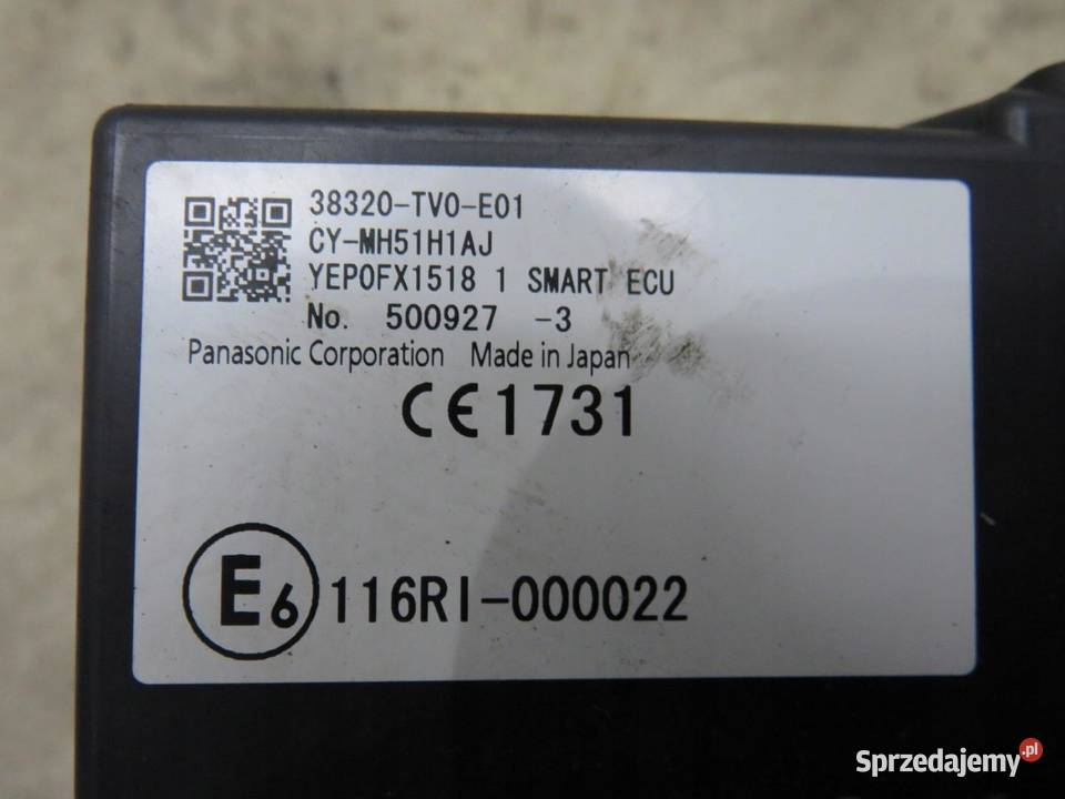 MODUŁ STEROWNIK CIVIC IX 38320TV0E01 Motoryzacja lubelskie
