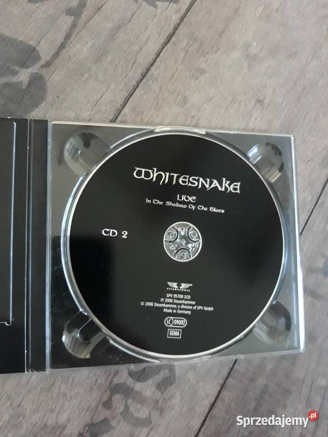 Niezapomniane koncerty WHITESNAKE Live 2 CD 2006
