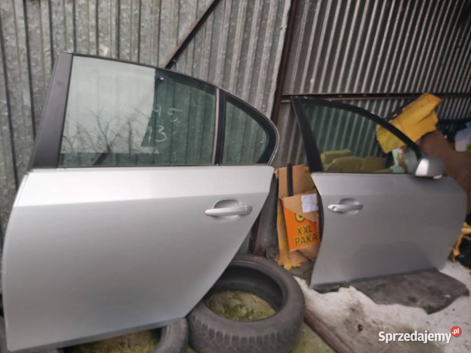 Dzwi bmw e60 carbonschwarz titansilber osobowe Karoseria Łuków sprzedam