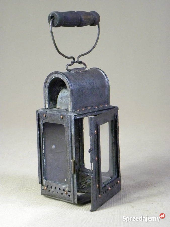 Stara polska lampa świecowa wojskowa St Legnica