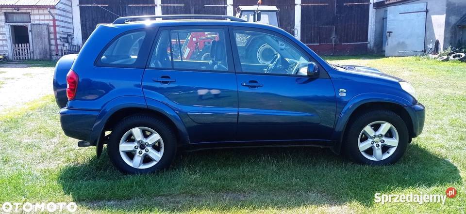 Toyota RAV4 niebieski metalik stan Malinowo sprzedam