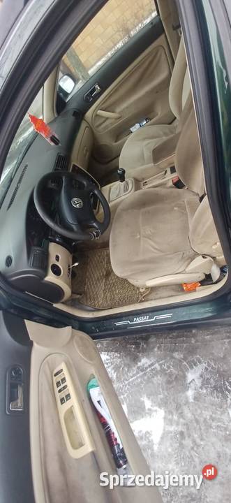 Volkswagen Passat B5 beżowy welur szyberdach Włocławek