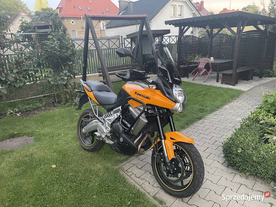 Zadbane Kawasaki Versys ABS