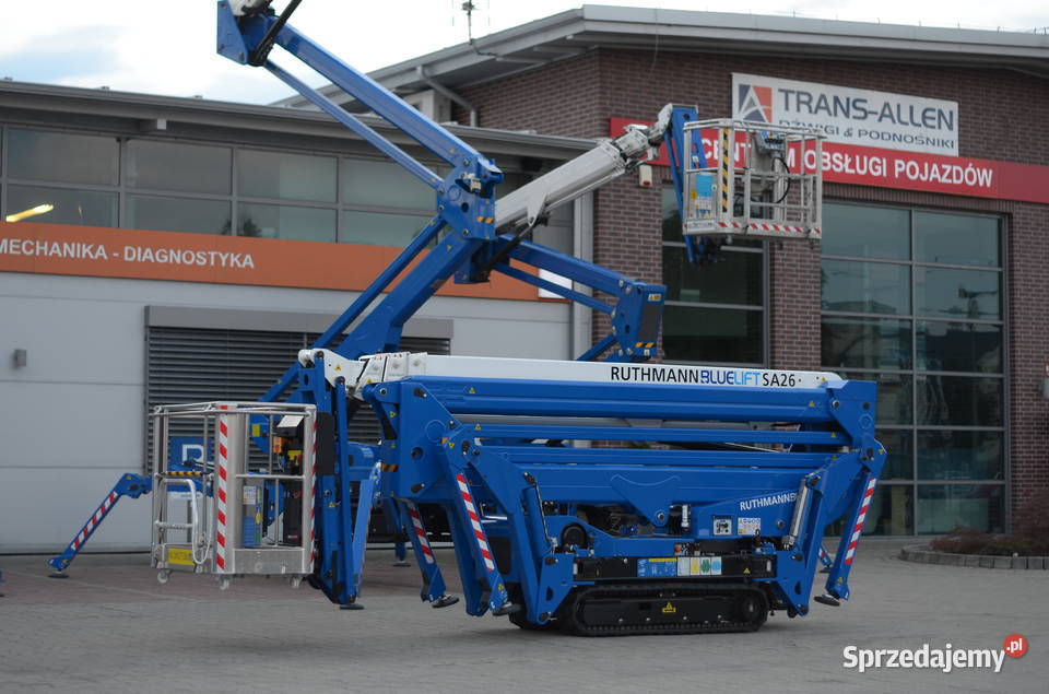 Nowy podnośnik przegubowy Ruthmann Bluelift SA26