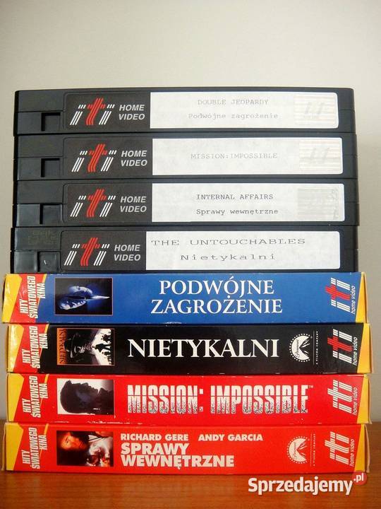 Hity światowego kina na kasetach video VHS Kielce