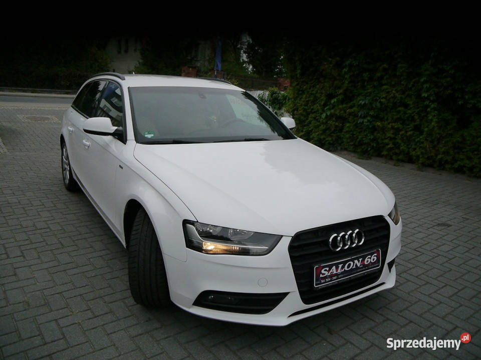 Audi A4 20 Sline stan IDEALNY bezwypadkowy z manualna
