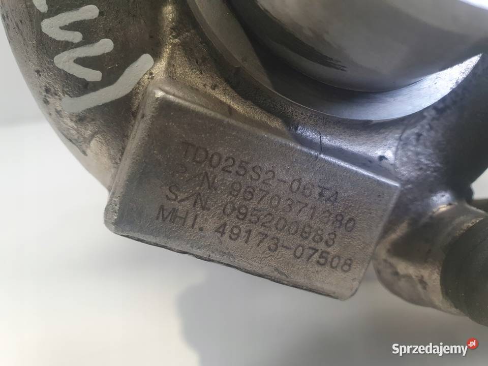 Peugeot Partner II 16 HDI TURBOSPRĘŻARKA turbo Janów