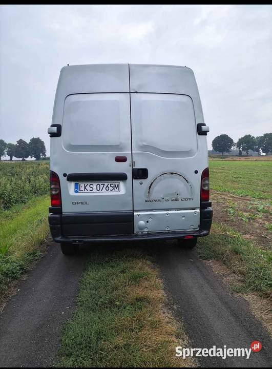 Opel Movano 25 cdti renault master jumper boxer Średnia Wieś