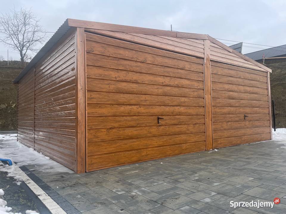 Garaż blaszany 6x5 NOWY TOMYŚL Nieruchomości wielkopolskie Nowy Tomyśl