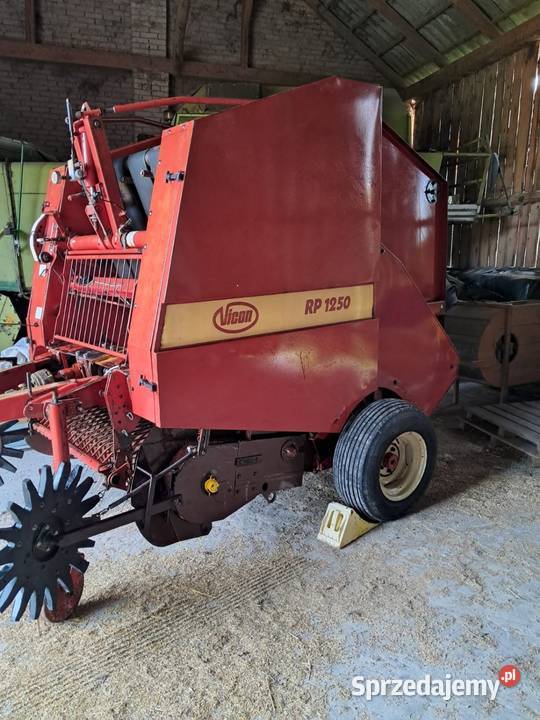 Prasa rolującą VICON RP1250 John Deere 540 Piórków