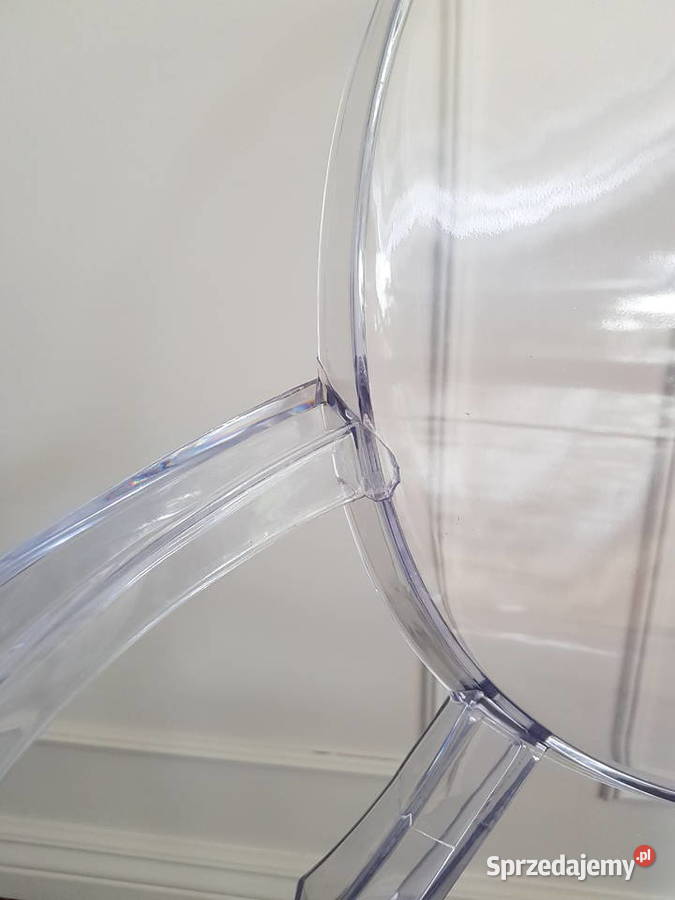 4 x Krzesło Przezroczyste Transparent Kartell mazowieckie Warszawa sprzedam