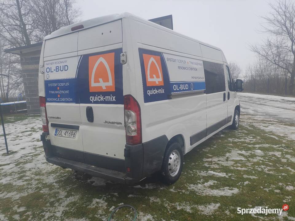 CITROEN JUMPER L3H2 BRYGADÓWKA 7 OSÓB nieuszkodzony Bartochów sprzedam
